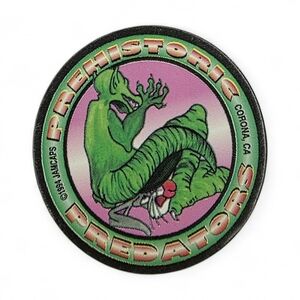 Vintage 90s Prehistoric Predators Pog Milk Bottle Cap